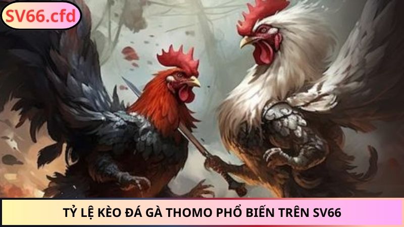 Tỷ lệ kèo đá gà Thomo phổ biến trên SV66
